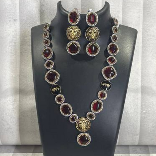 LAWANYA RED NECKLACE