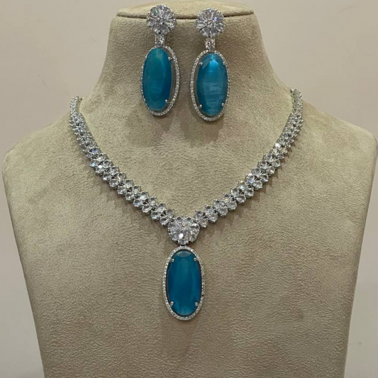 SHASHHA AQUA NECKLACE