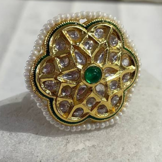 RAJWADA GREEN RING
