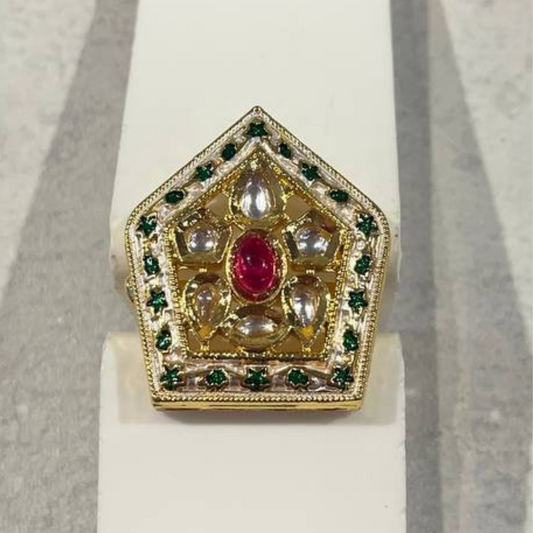 RAWAL RED-GREEN RING
