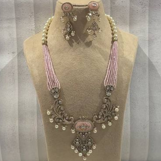 AMBER PINK NECKLACE