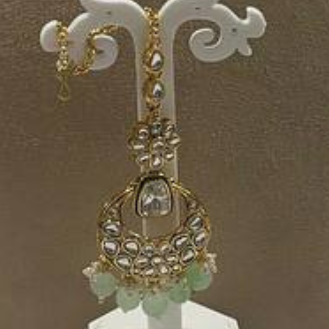 KUSHALA MINT-GREEN NECKLACE