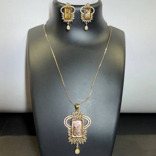 SUNAHARI PARI CHAIN NECKLACE SET