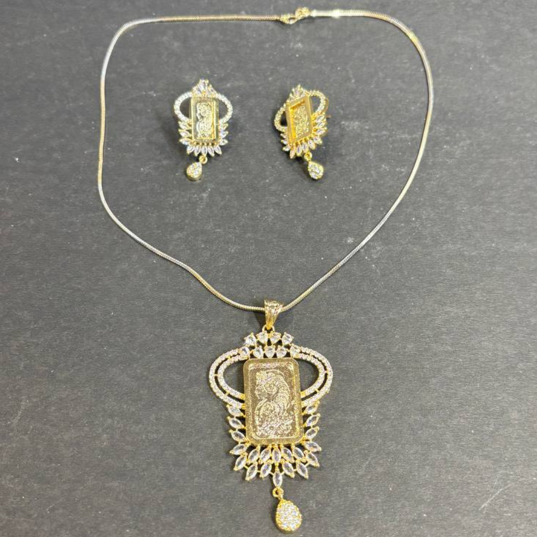 SUNAHARI PARI CHAIN NECKLACE SET