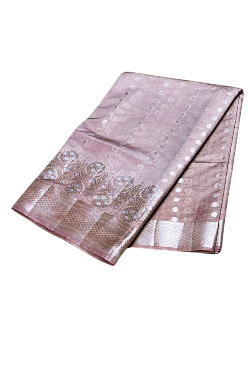 Ahilya bronze banarasi saree