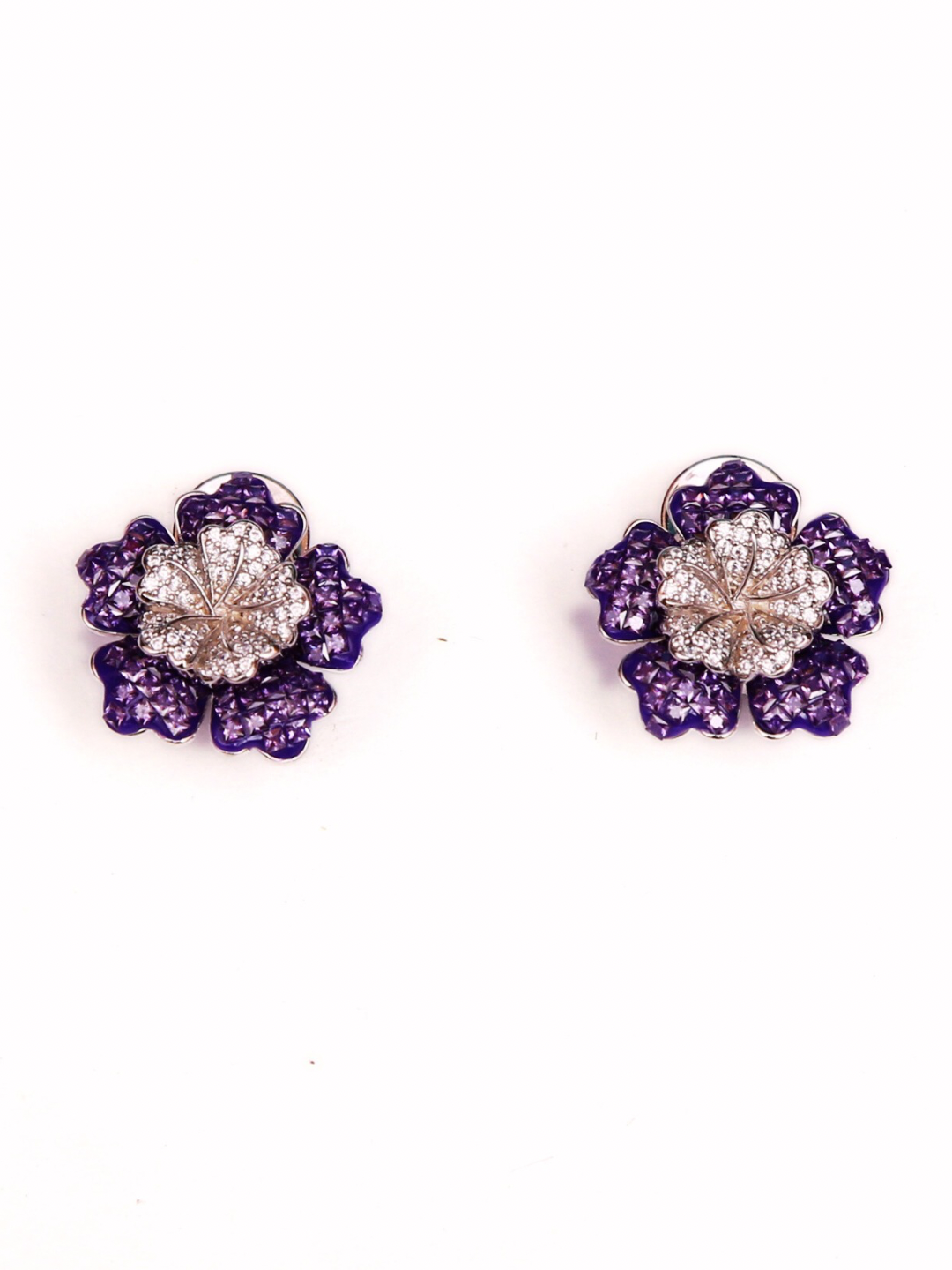 Flourish CZ stud Earrings