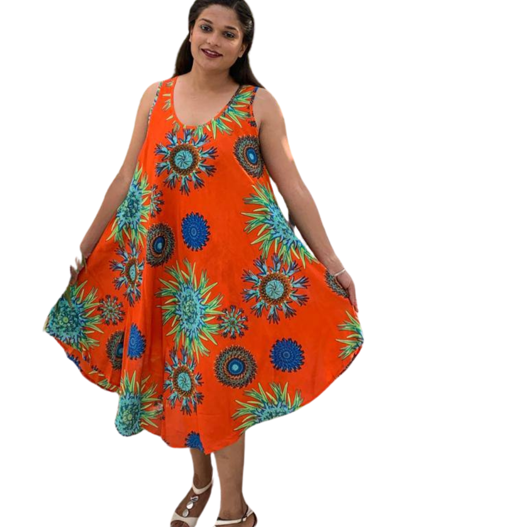RENBOW ORANGE DRESS