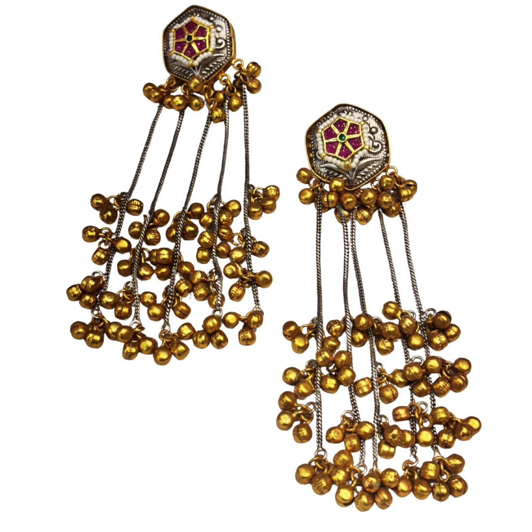 R noori Kashmiri earrings