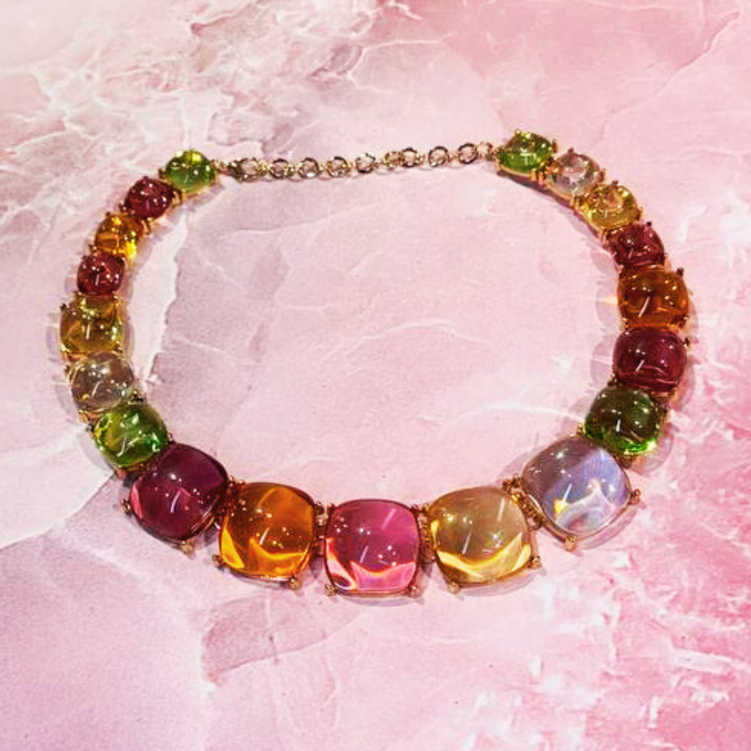 KOHI MULTY SQUARE NECKLACE