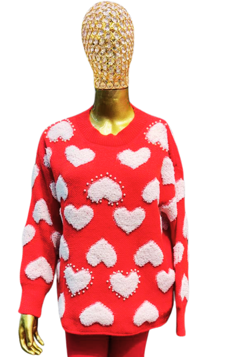 Heart looser top
