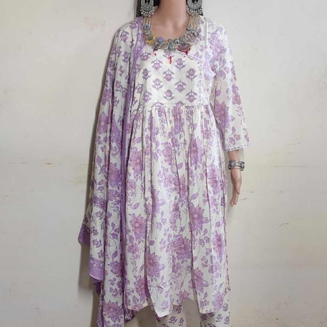 LAVEENA LAVENDER SUIT
