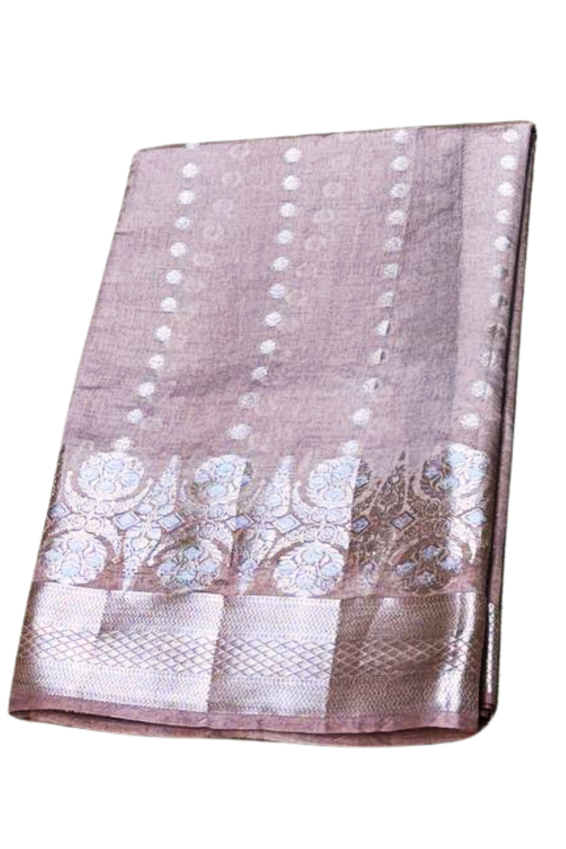 Ahilya bronze banarasi saree