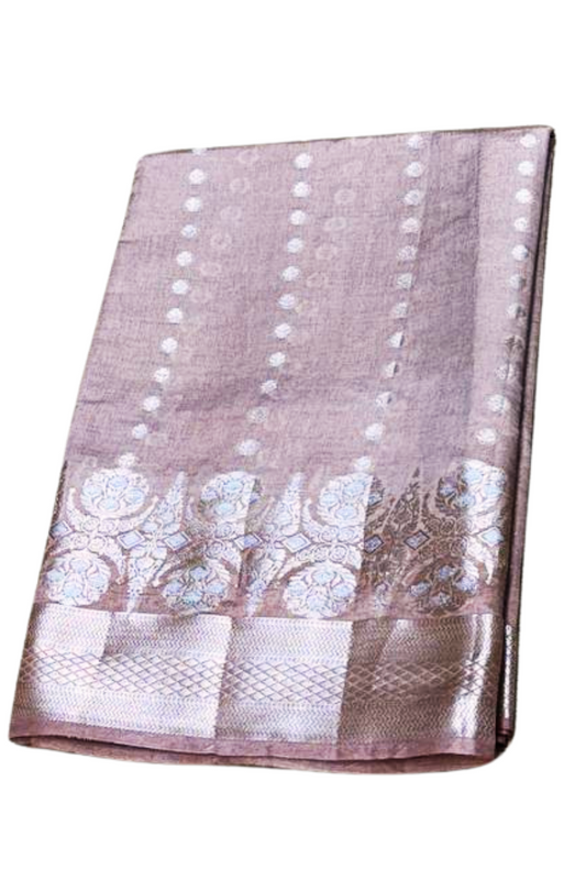 Ahilya bronze banarasi saree