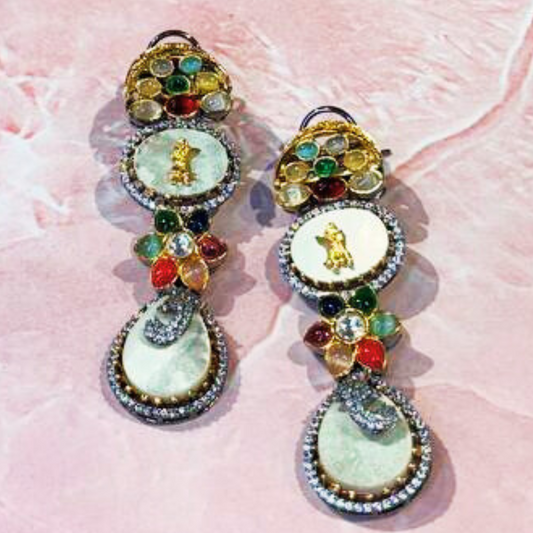 BRAHMI-2 MULTY EARRINGS