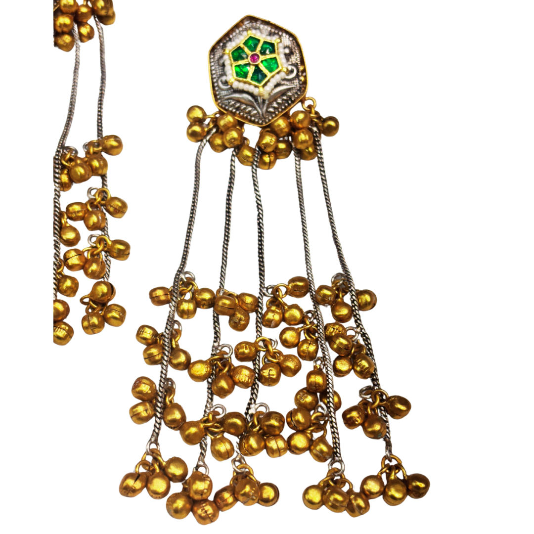 Em noori Kashmiri earrings
