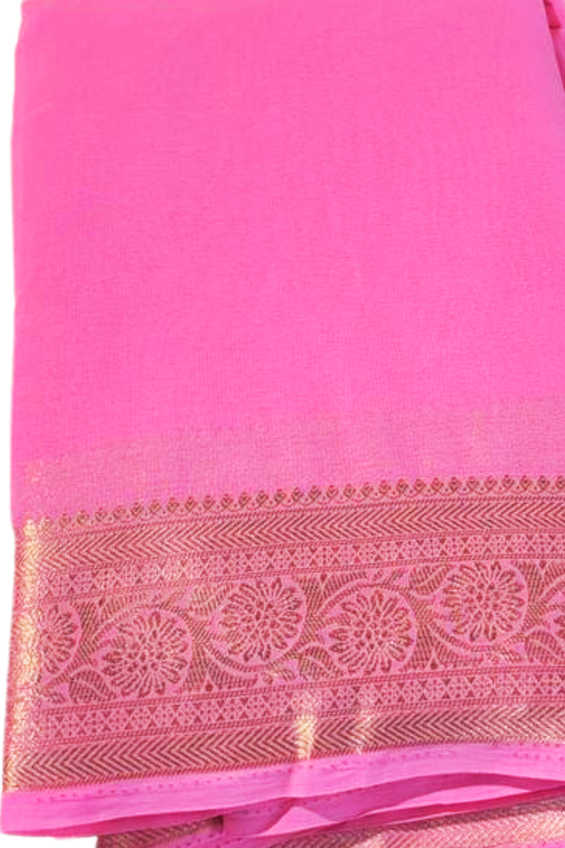 PINK RUHI SARI