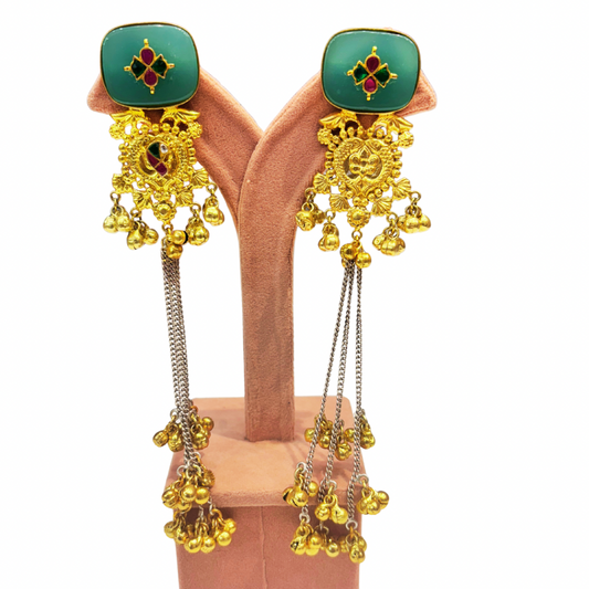 TQ Hayat Kashmiri earrings