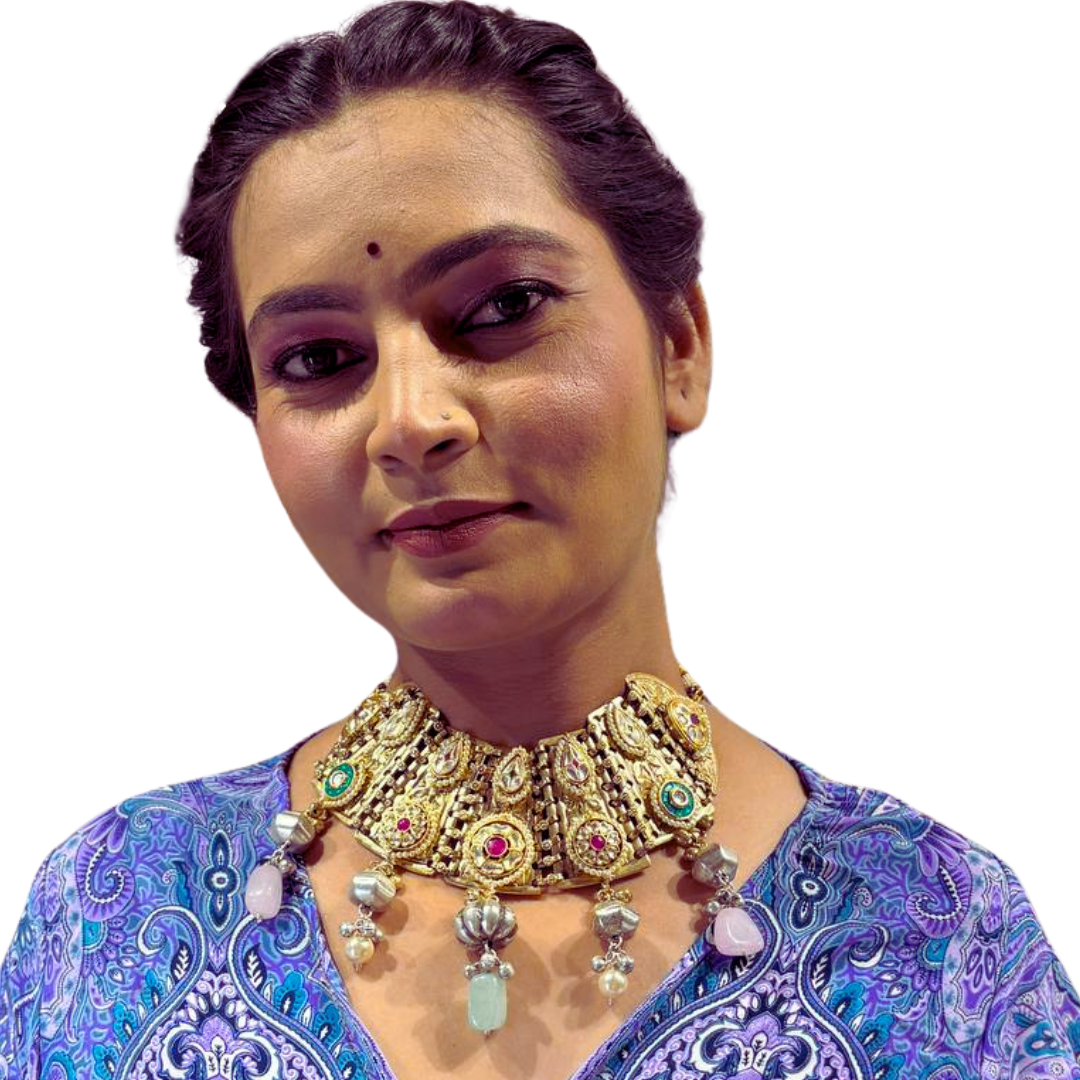 RAJWADA CHOKER NECKLACE