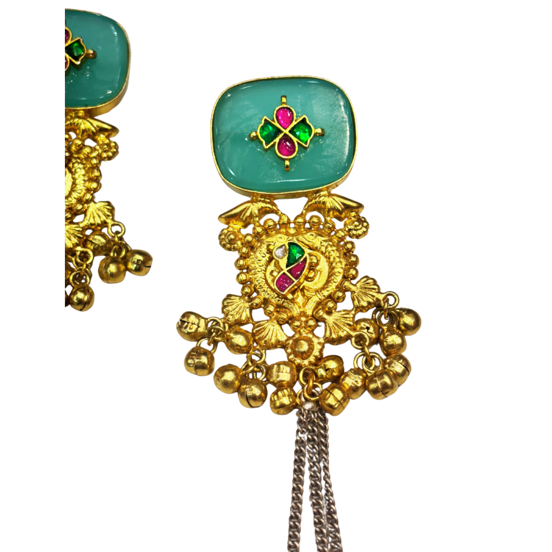 TQ Hayat Kashmiri earrings