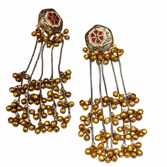 R noori Kashmiri earrings