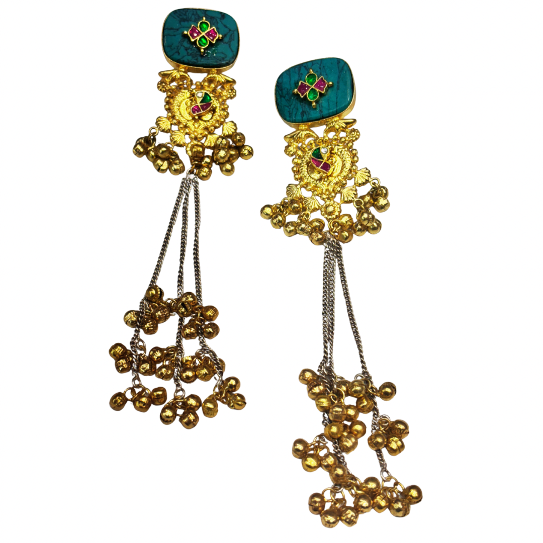TX-TQ Hayat Kashmiri earrings