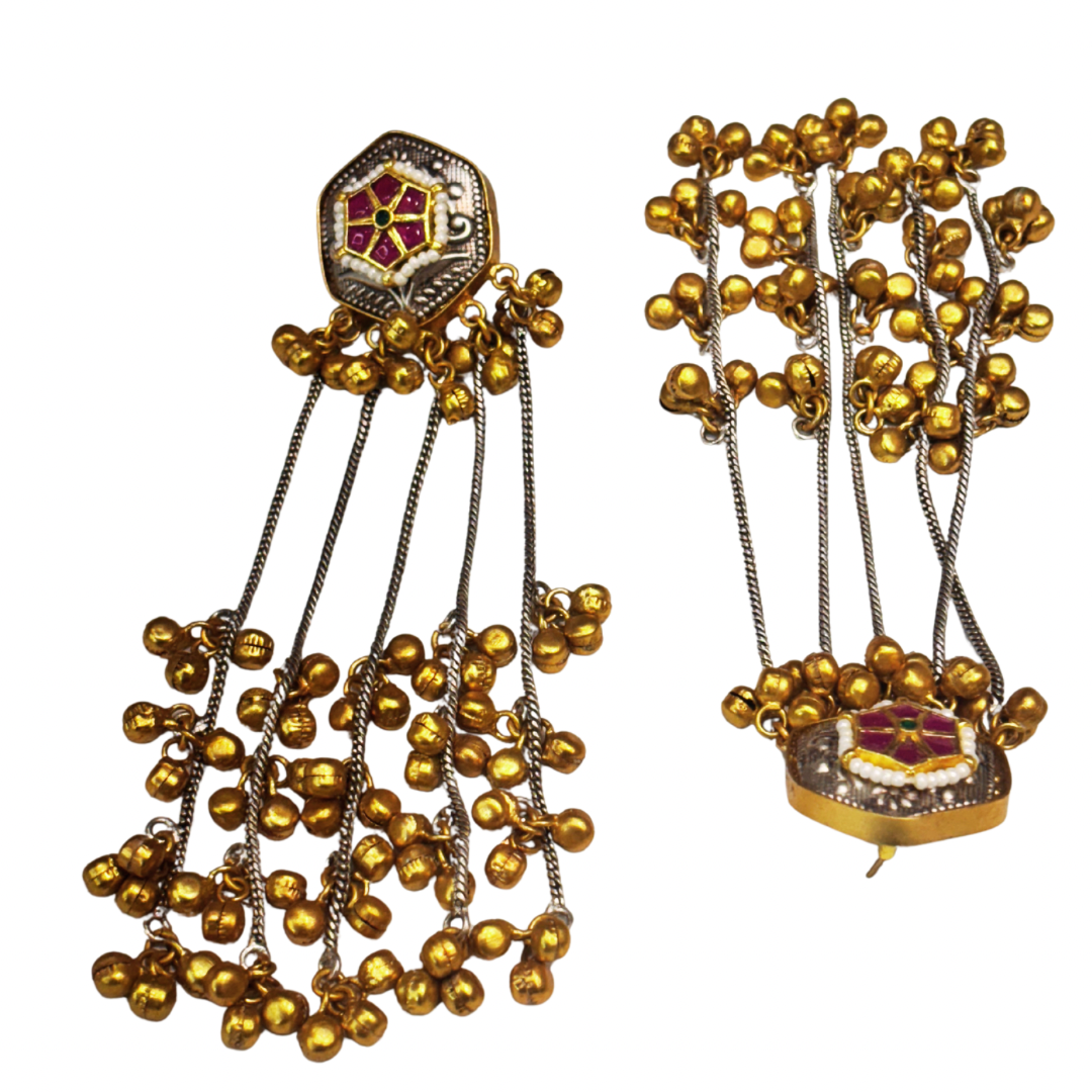 R noori Kashmiri earrings
