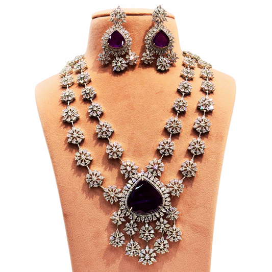Violet Shasha jewellery set