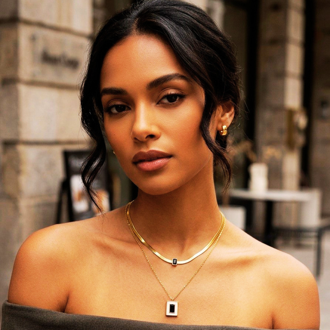 BK &W TETRA chain necklace