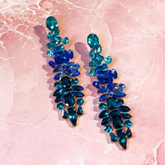 SPHIRA BLUE EARRINGS