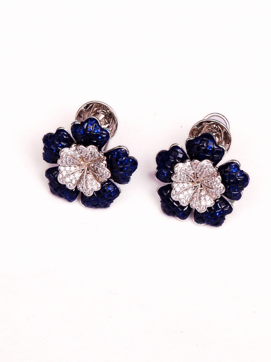 Flourish CZ stud Earrings