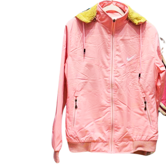 Sherpa peach jacket