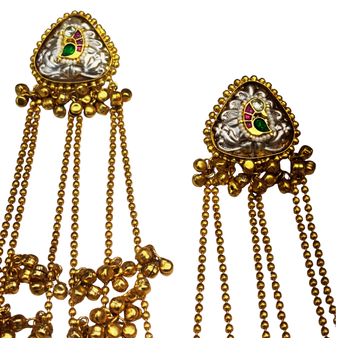 RA jhanjhariya Kashmiri jhumka