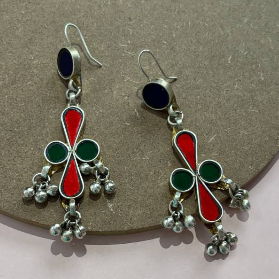 JHUMIYA MULTY AFGAANI EARRINGS