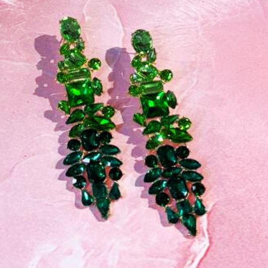 SPHIRA GREEN EARRINGS