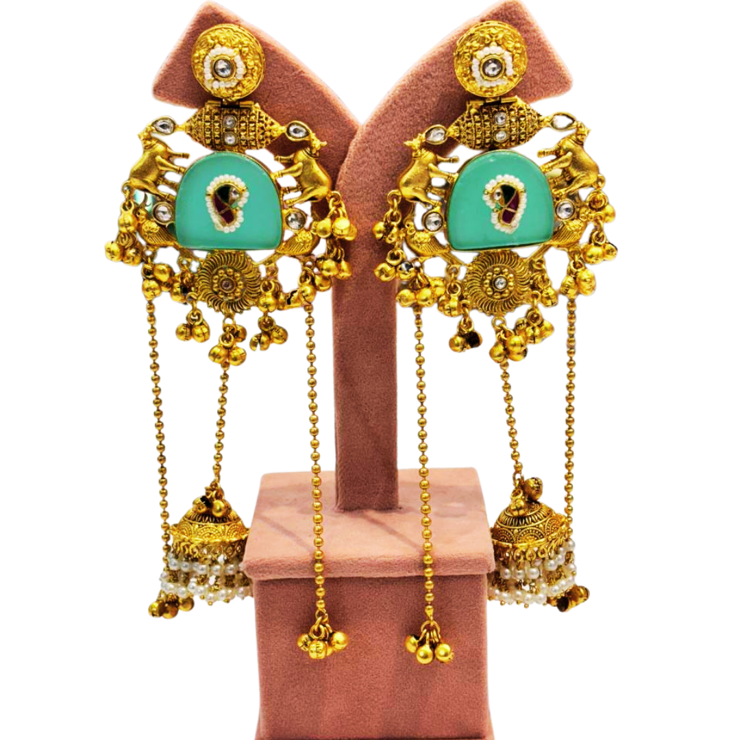 TQ kahawa Kashmiri jhumka