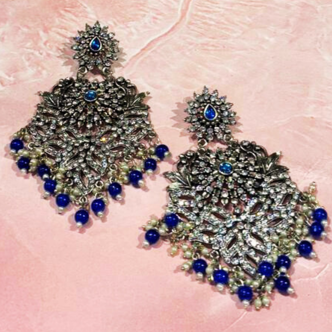 KIRA BLUE EARRINGS