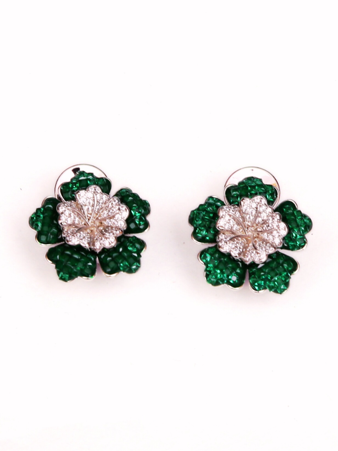 Flourish CZ stud Earrings