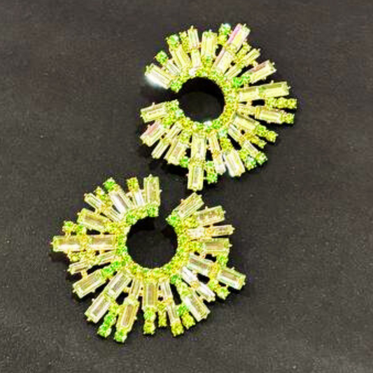 LALA GREEN EARRINGS