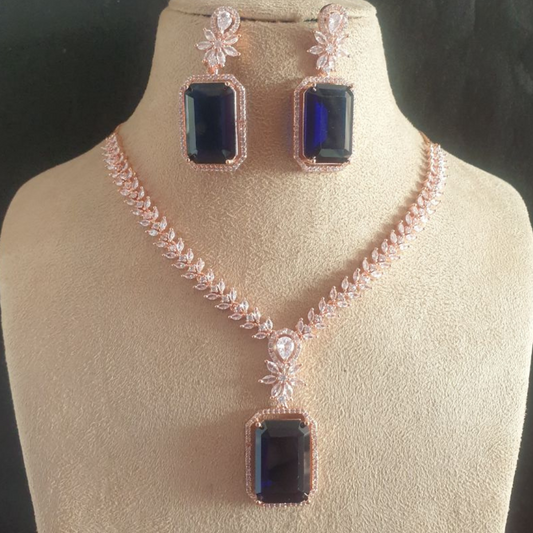 SOHI BLUE (RG) NECKLACE