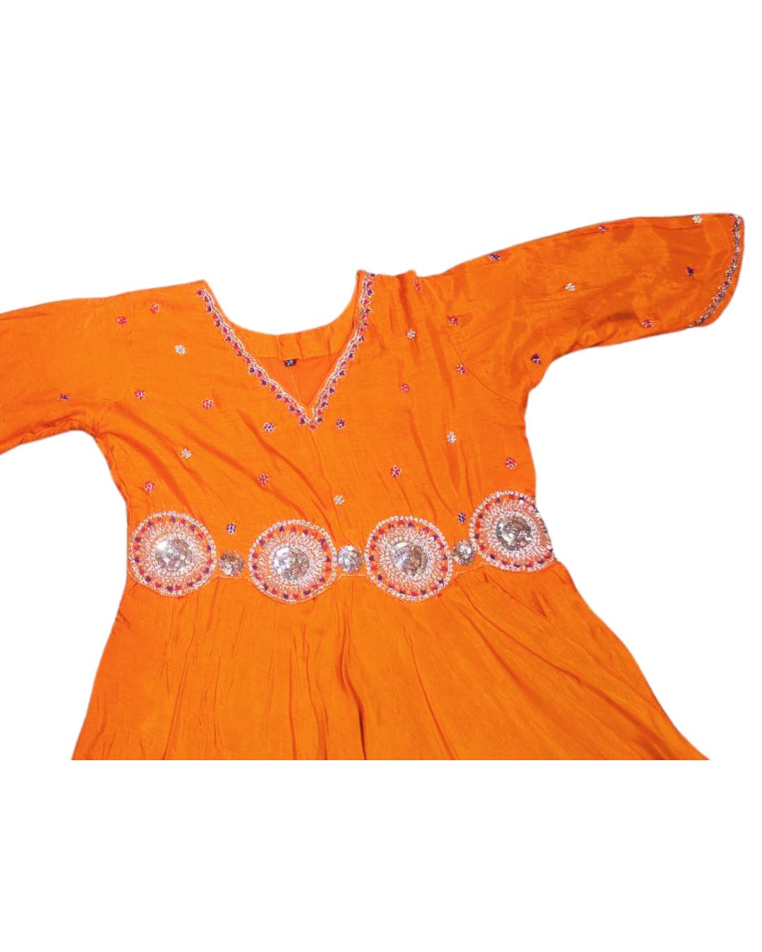 Orange Shanaya suit
