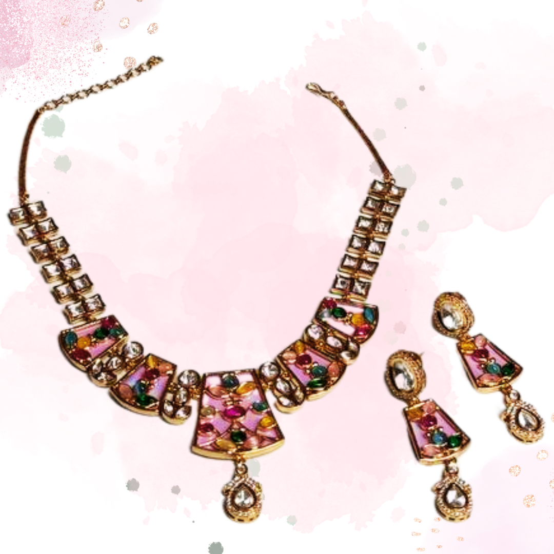 Husan moisanite jewellery set