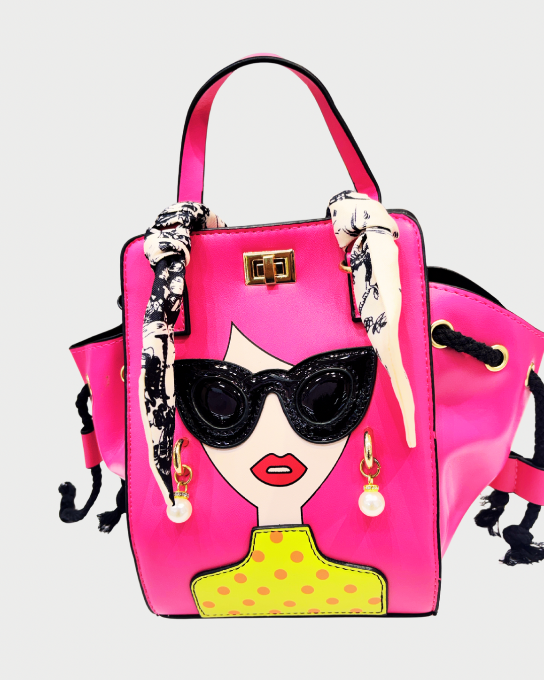 Pink Chera hand bag