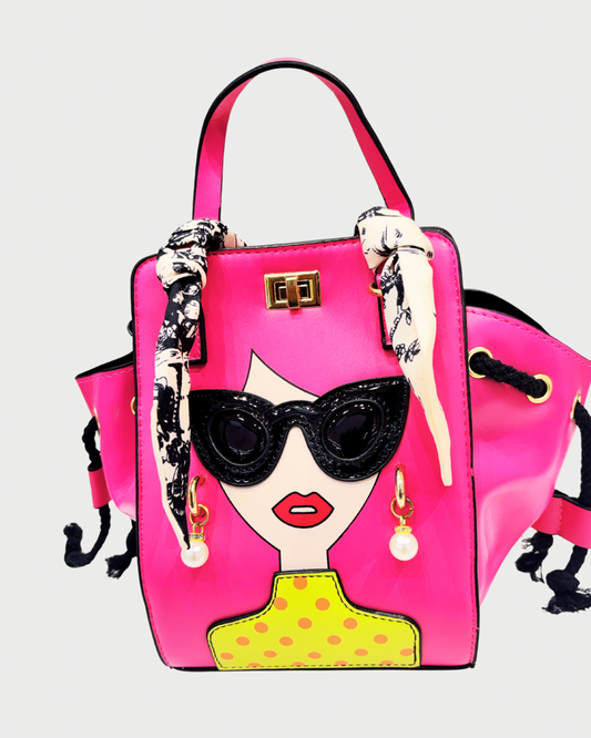 Pink Chera hand bag