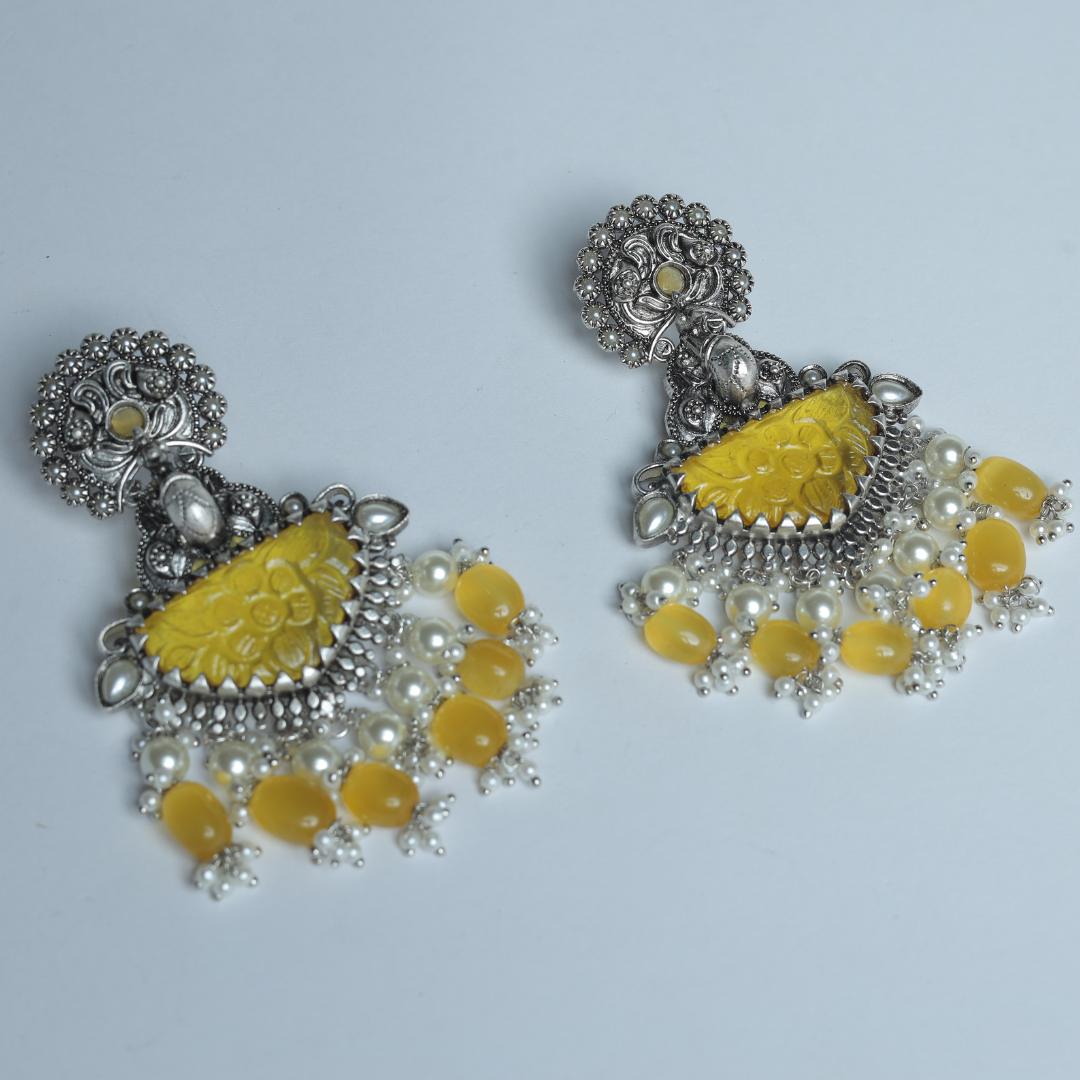 DEVKI YELLOW EARRING