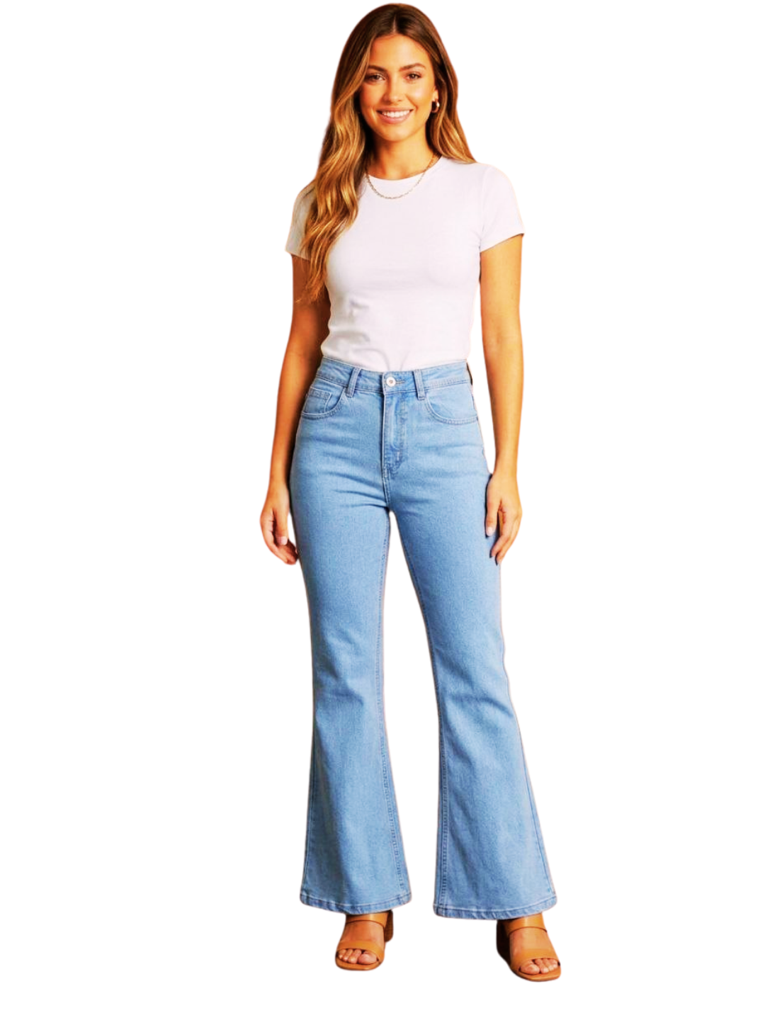 Jerry ice blue bootcut jeans