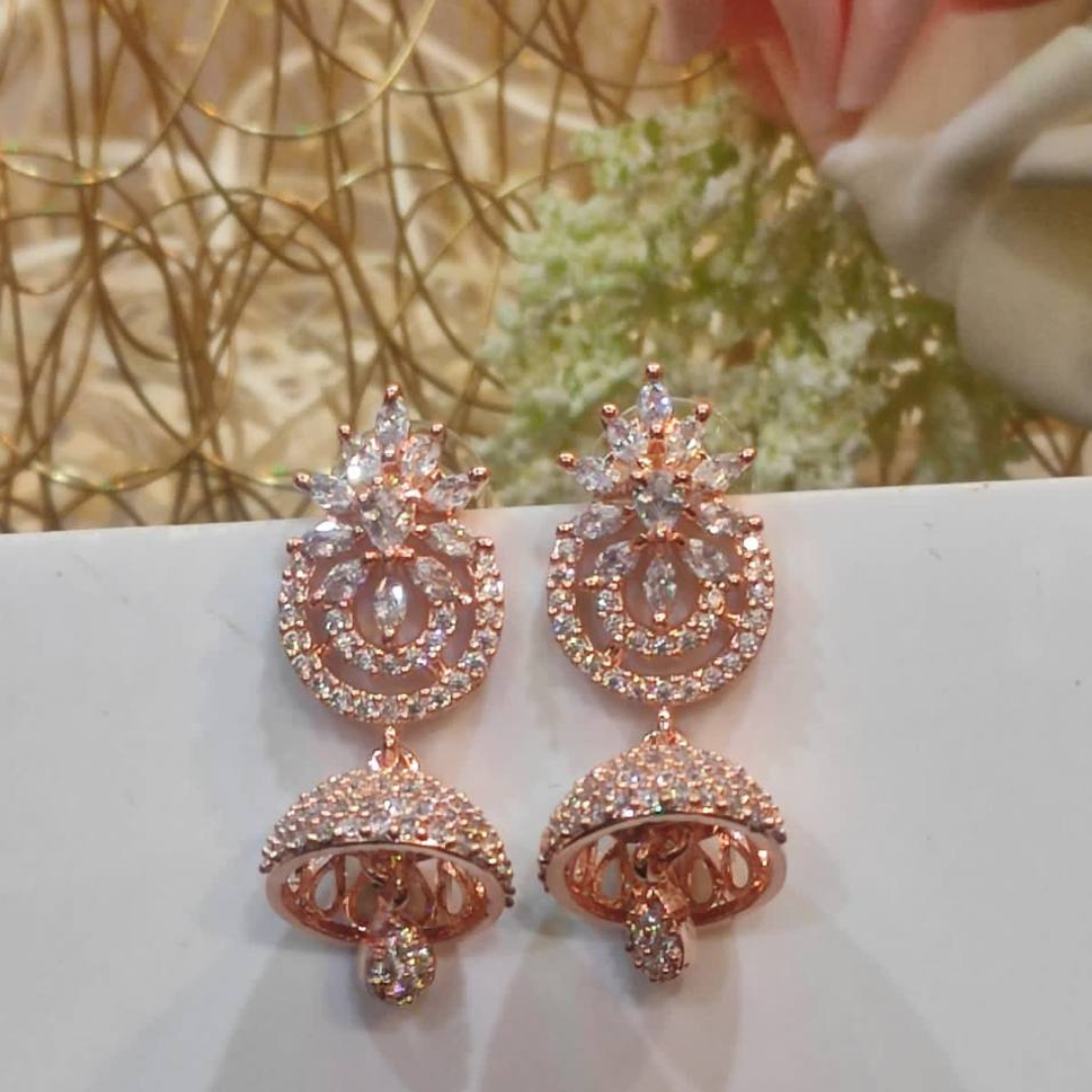 ZARA ROSE GOLD TINNY JHUMKI