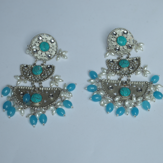 HILOR TURQUOISE EARRING