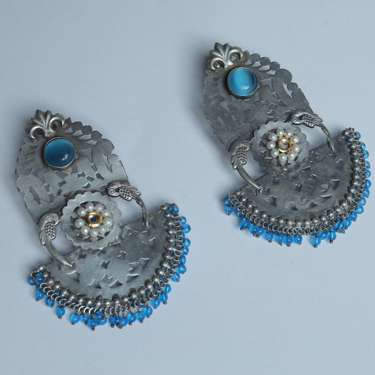 MITHU BLUE EARRING