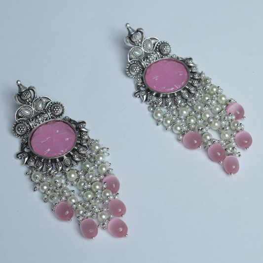 AJDA PINK EARRING