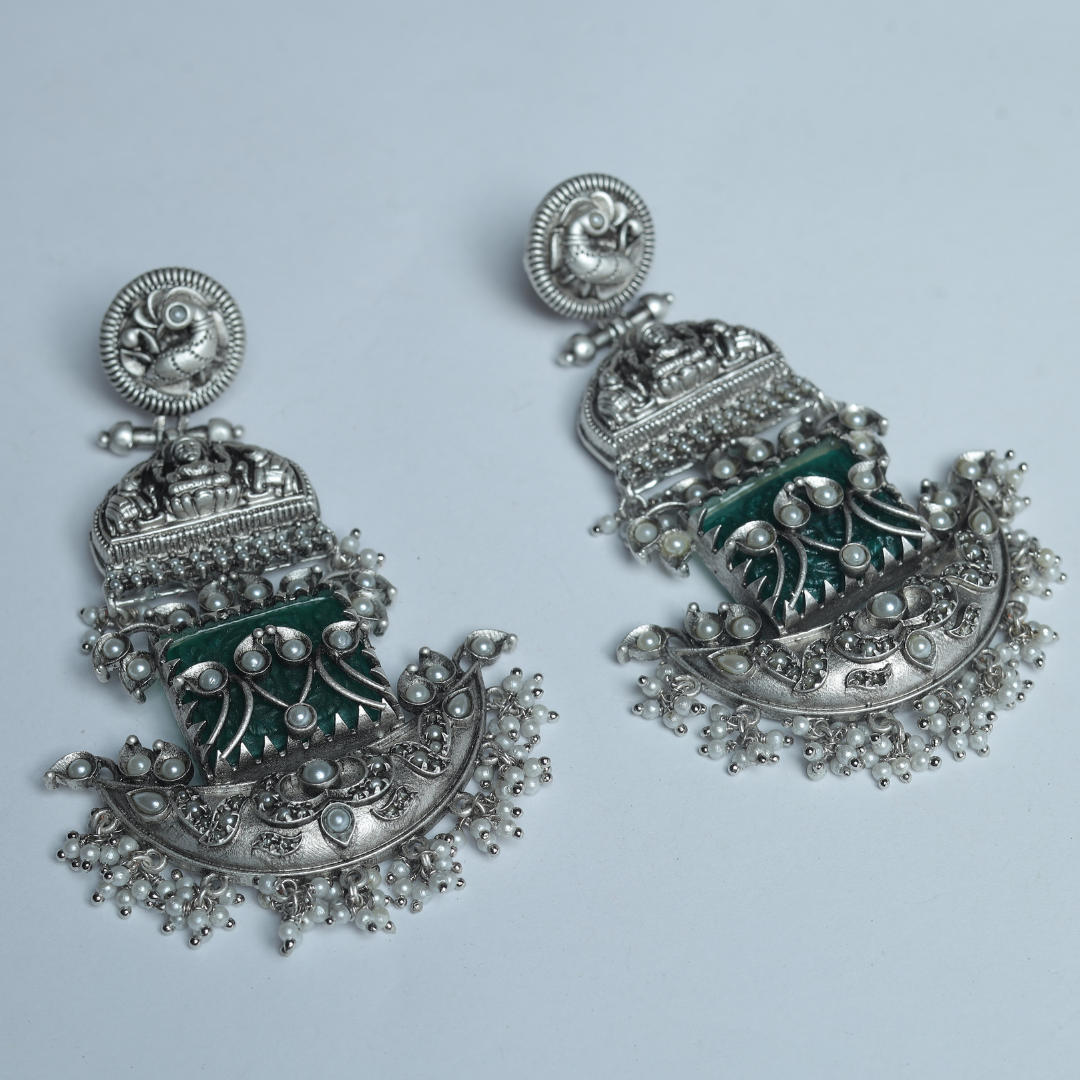 AISHA GREEN EARRING